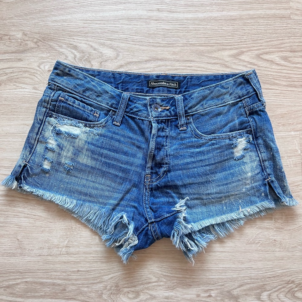 Abercrombie & Fitch Distressed Shorts